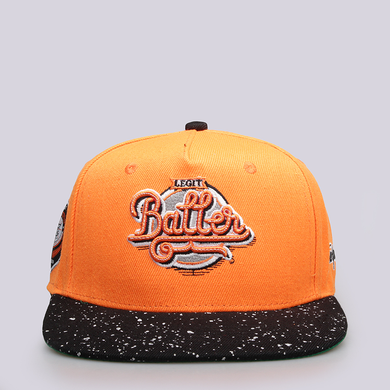 мужская оранжевая кепка True spin Splatter Baller Splatter Baller-orng - цена, описание, фото 1